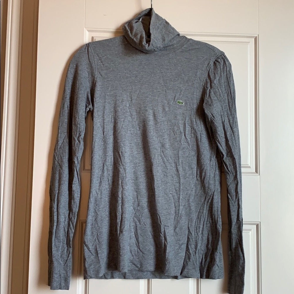 Lacoste grey turtleneck